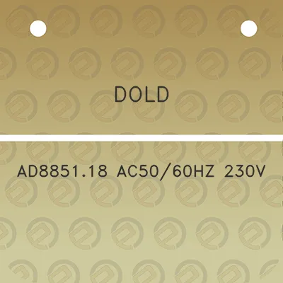 dold-ad885118-ac5060hz-230v