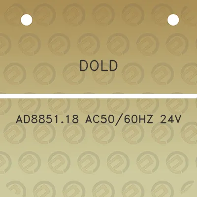 dold-ad885118-ac5060hz-24v