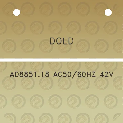 dold-ad885118-ac5060hz-42v