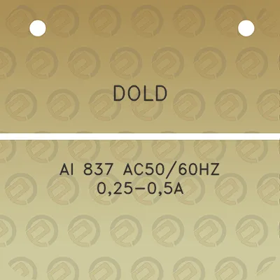 dold-ai-837-ac5060hz-025-05a