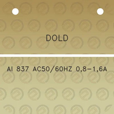 dold-ai-837-ac5060hz-08-16a