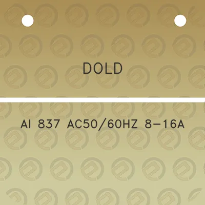 dold-ai-837-ac5060hz-8-16a