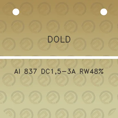 dold-ai-837-dc15-3a-rw48