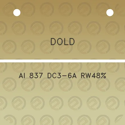 dold-ai-837-dc3-6a-rw48