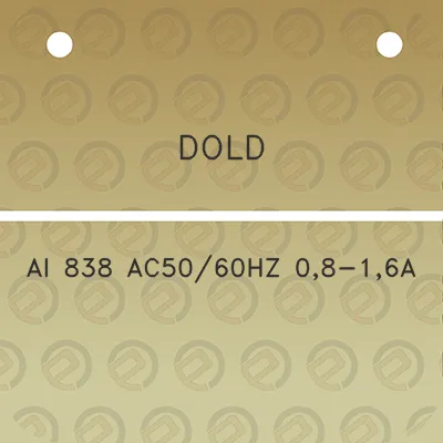 dold-ai-838-ac5060hz-08-16a