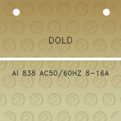 dold-ai-838-ac5060hz-8-16a