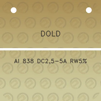 dold-ai-838-dc25-5a-rw5