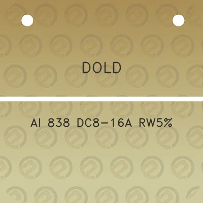 dold-ai-838-dc8-16a-rw5