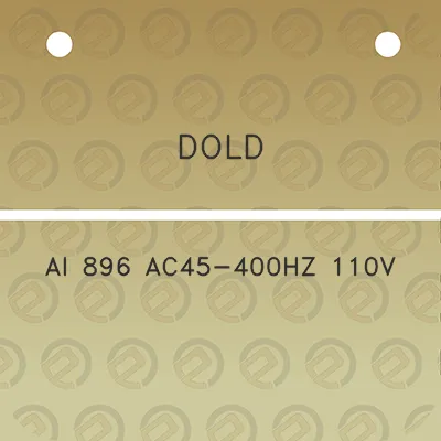 dold-ai-896-ac45-400hz-110v