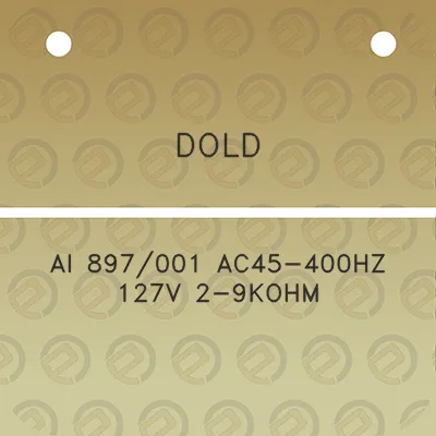 dold-ai-897001-ac45-400hz-127v-2-9kohm