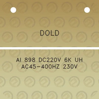 dold-ai-898-dc220v-6k-uh-ac45-400hz-230v