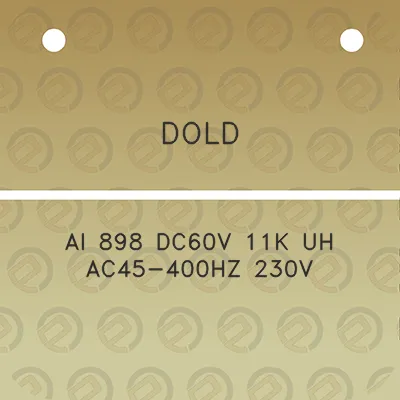 dold-ai-898-dc60v-11k-uh-ac45-400hz-230v