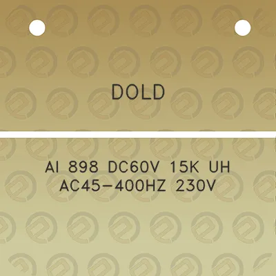 dold-ai-898-dc60v-15k-uh-ac45-400hz-230v