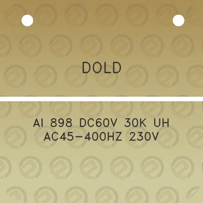 dold-ai-898-dc60v-30k-uh-ac45-400hz-230v