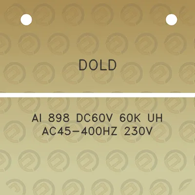 dold-ai-898-dc60v-60k-uh-ac45-400hz-230v