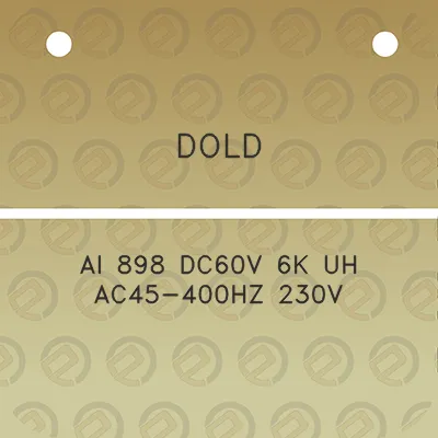 dold-ai-898-dc60v-6k-uh-ac45-400hz-230v