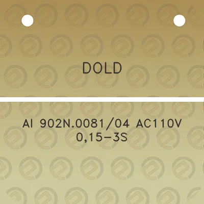 dold-ai-902n008104-ac110v-015-3s