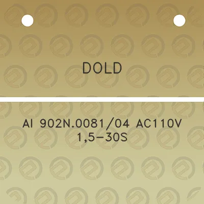 dold-ai-902n008104-ac110v-15-30s