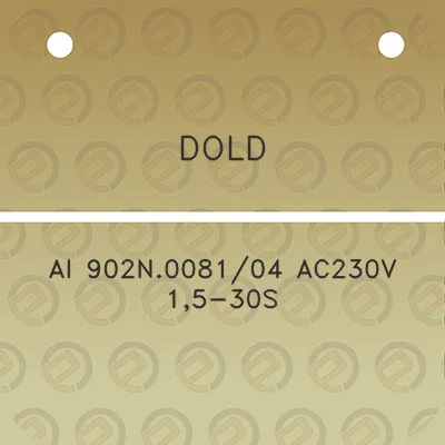 dold-ai-902n008104-ac230v-15-30s