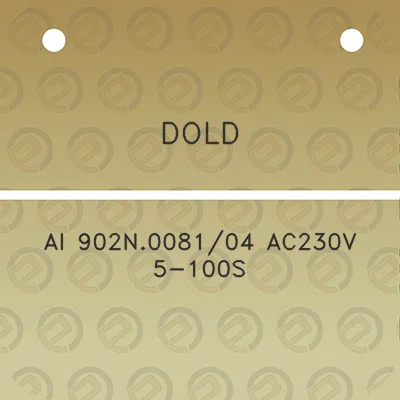 dold-ai-902n008104-ac230v-5-100s