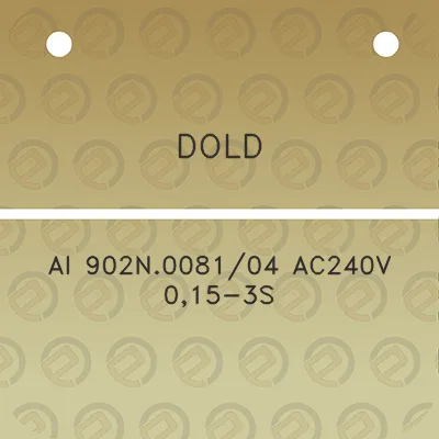 dold-ai-902n008104-ac240v-015-3s