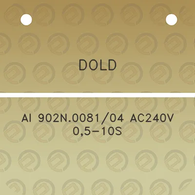 dold-ai-902n008104-ac240v-05-10s