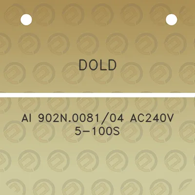 dold-ai-902n008104-ac240v-5-100s