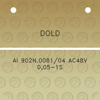 dold-ai-902n008104-ac48v-005-1s