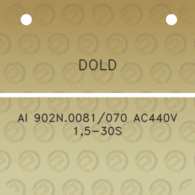 dold-ai-902n0081070-ac440v-15-30s