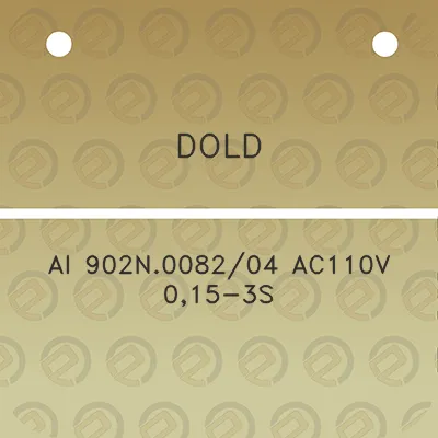 dold-ai-902n008204-ac110v-015-3s