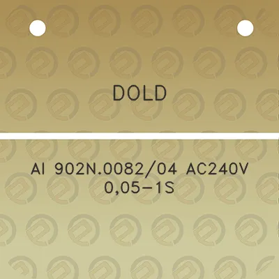 dold-ai-902n008204-ac240v-005-1s