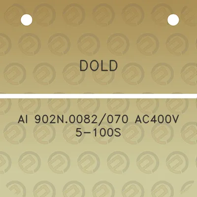 dold-ai-902n0082070-ac400v-5-100s