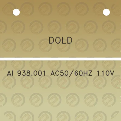 dold-ai-938001-ac5060hz-110v