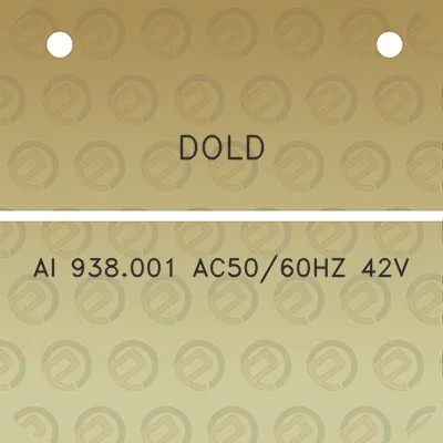 dold-ai-938001-ac5060hz-42v