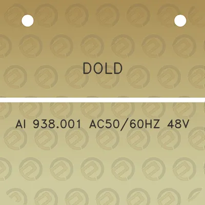 dold-ai-938001-ac5060hz-48v