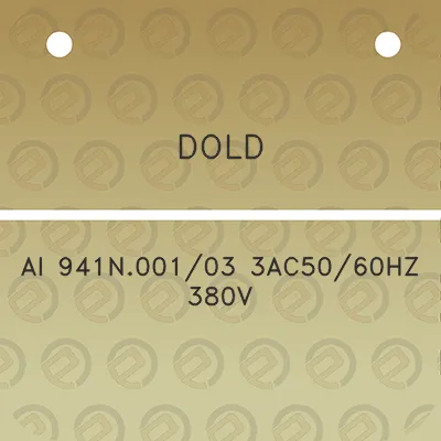 dold-ai-941n00103-3ac5060hz-380v