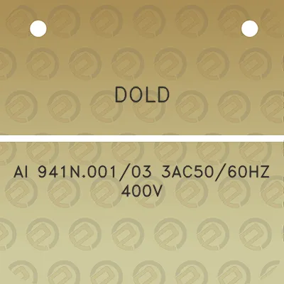 dold-ai-941n00103-3ac5060hz-400v