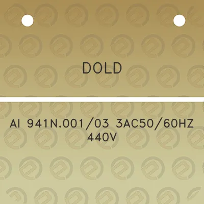 dold-ai-941n00103-3ac5060hz-440v