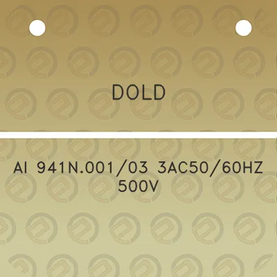 dold-ai-941n00103-3ac5060hz-500v