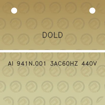 dold-ai-941n001-3ac60hz-440v