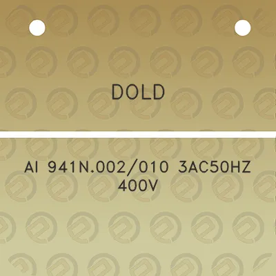 dold-ai-941n002010-3ac50hz-400v