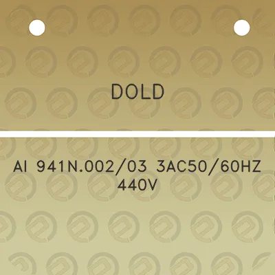 dold-ai-941n00203-3ac5060hz-440v