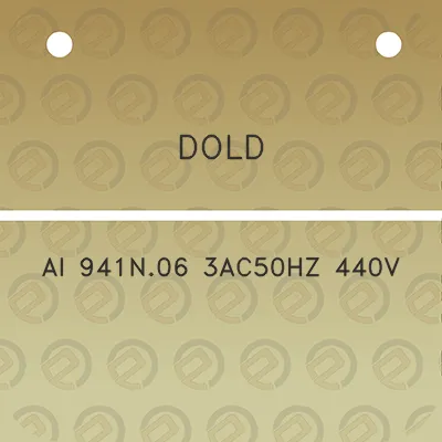 dold-ai-941n06-3ac50hz-440v