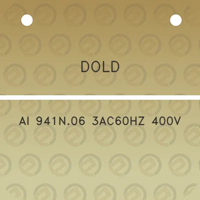 dold-ai-941n06-3ac60hz-400v