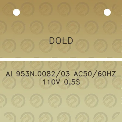 dold-ai-953n008203-ac5060hz-110v-05s