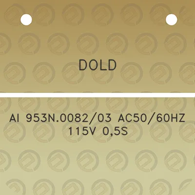 dold-ai-953n008203-ac5060hz-115v-05s