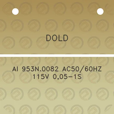 dold-ai-953n0082-ac5060hz-115v-005-1s