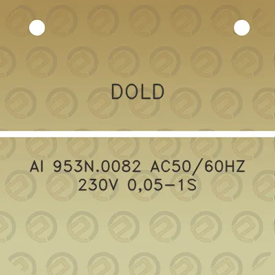 dold-ai-953n0082-ac5060hz-230v-005-1s