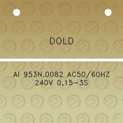 dold-ai-953n0082-ac5060hz-240v-015-3s