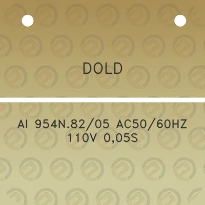 dold-ai-954n8205-ac5060hz-110v-005s